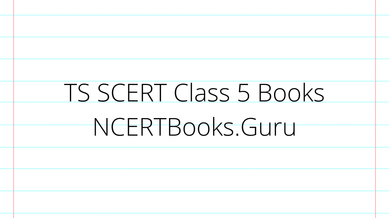 TS SCERT Class 5 Books