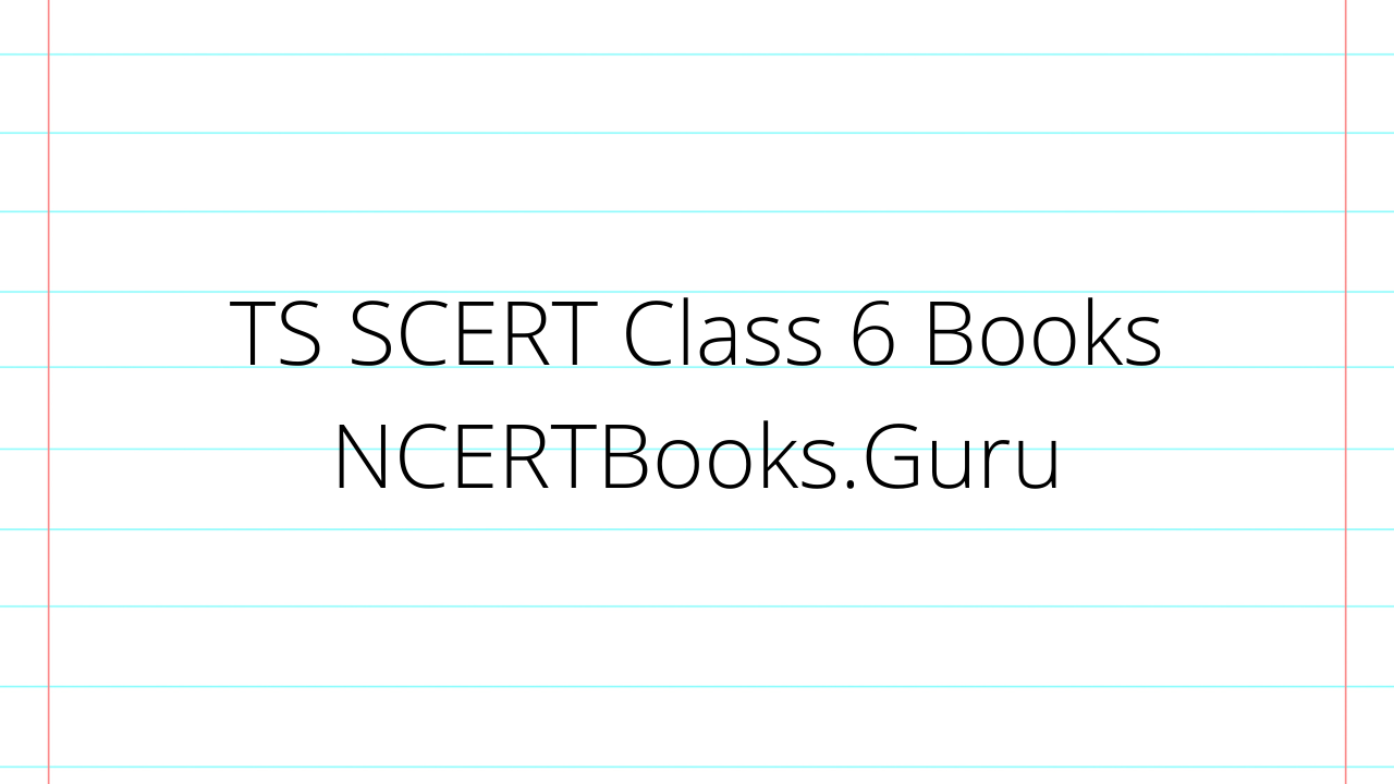 TS SCERT Class 6 Books