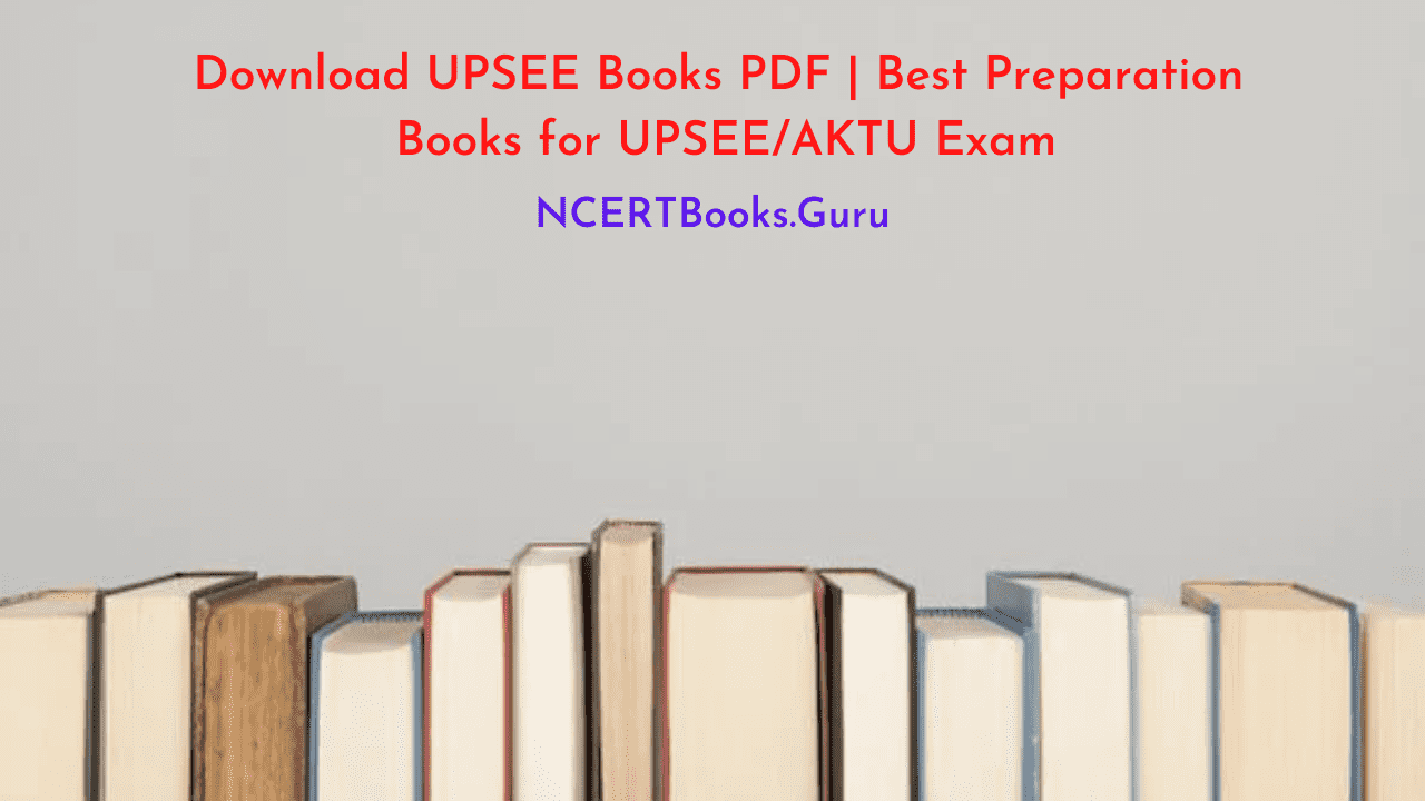 UPSEE Books