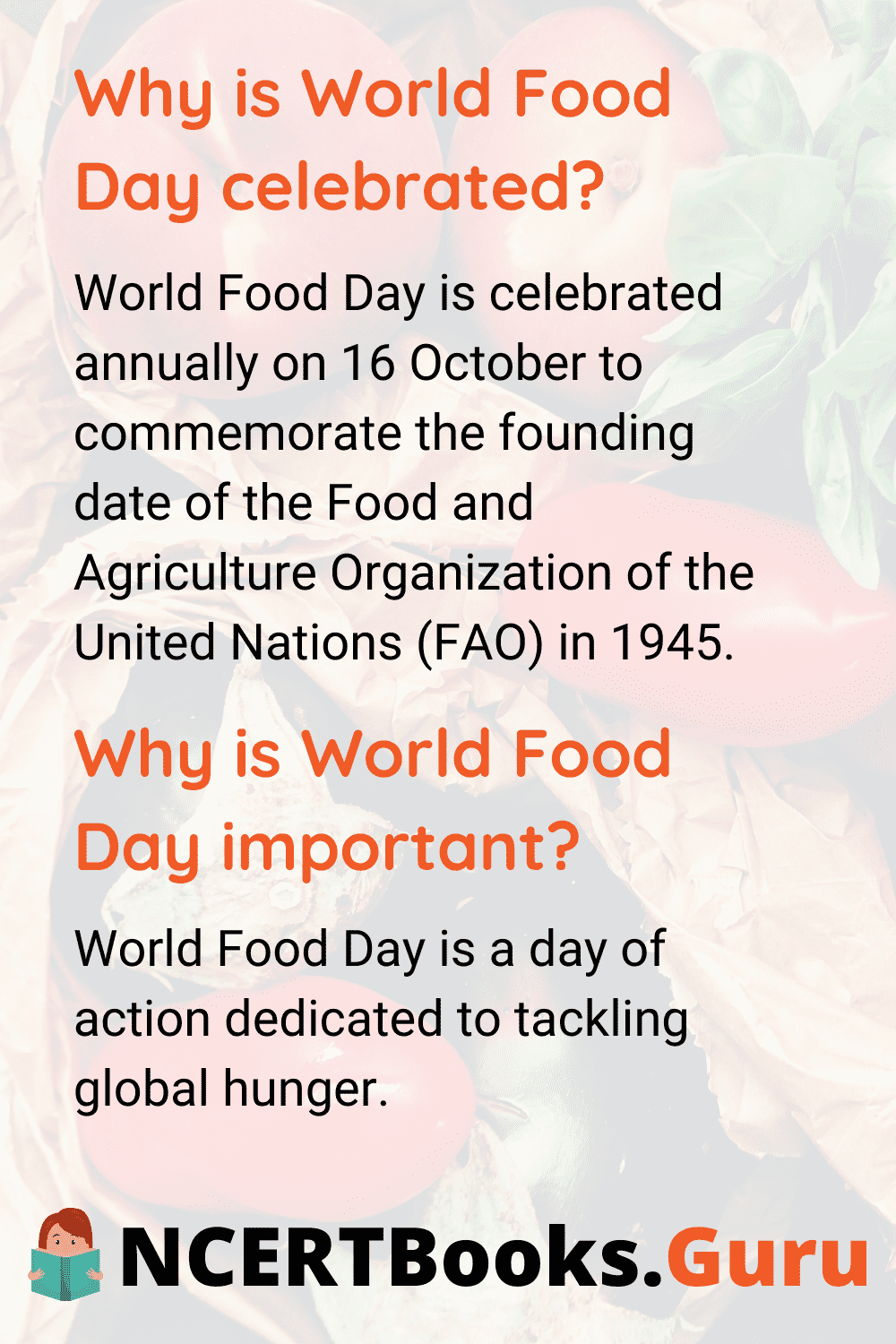 Why is World Food Day Important