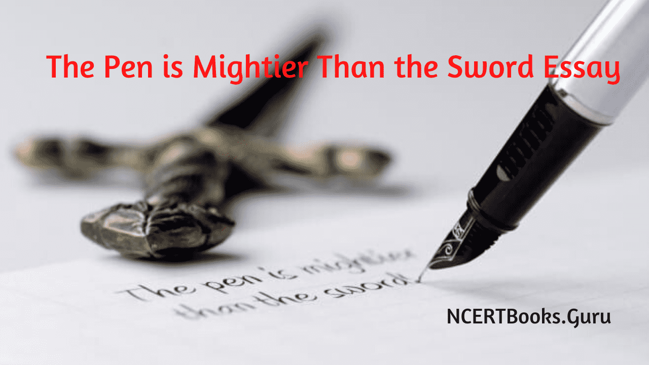 pen mightier than sword essay