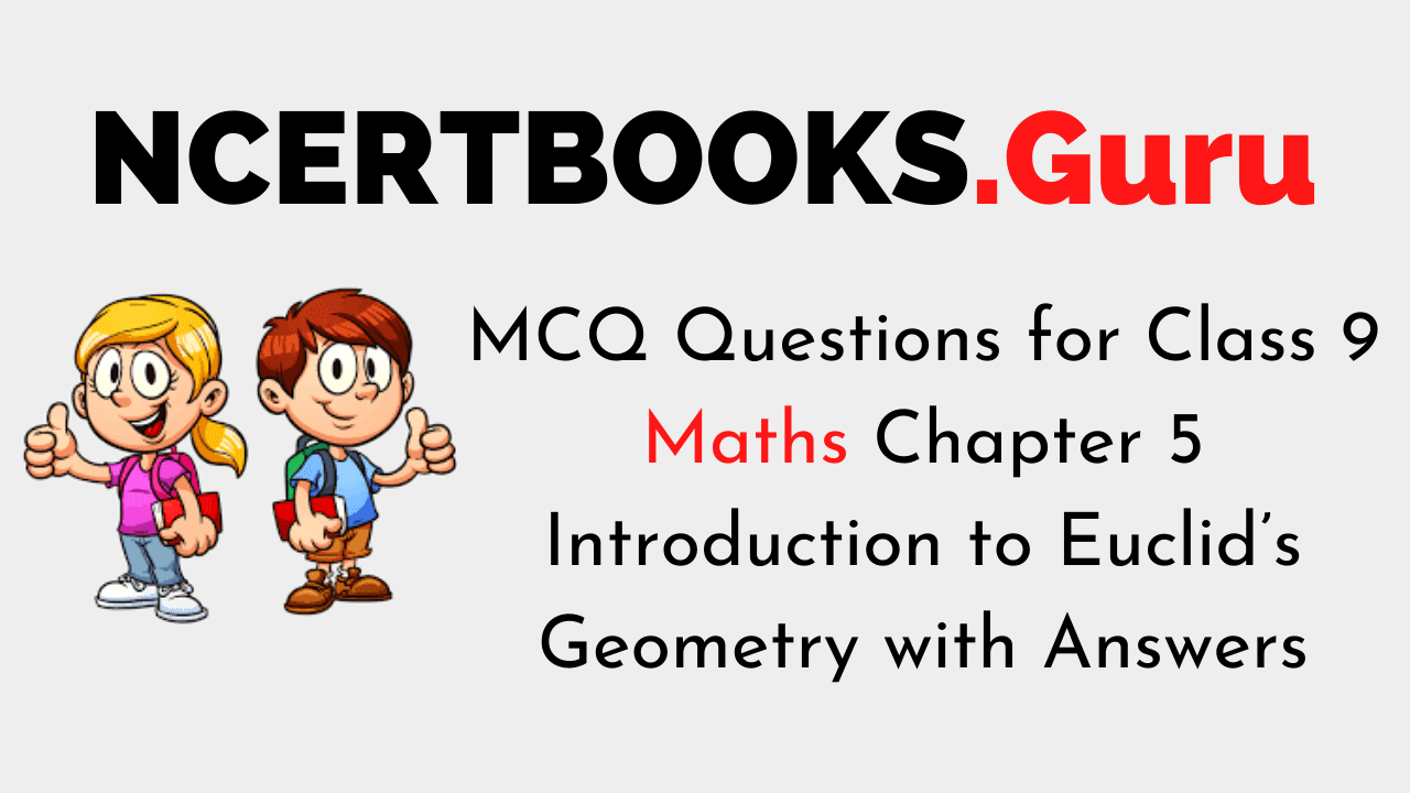 MCQ Questions for Class 9 Maths Chapter 5 Introduction to Euclid’s Geometry with Answers