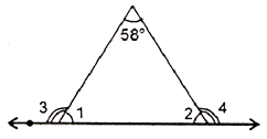 MCQ Questions for Class 9 Maths Chapter 6 Lines and Angles with Answers 4