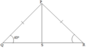MCQ Questions for Class 9 Maths Chapter 7 Triangles with Answers 1