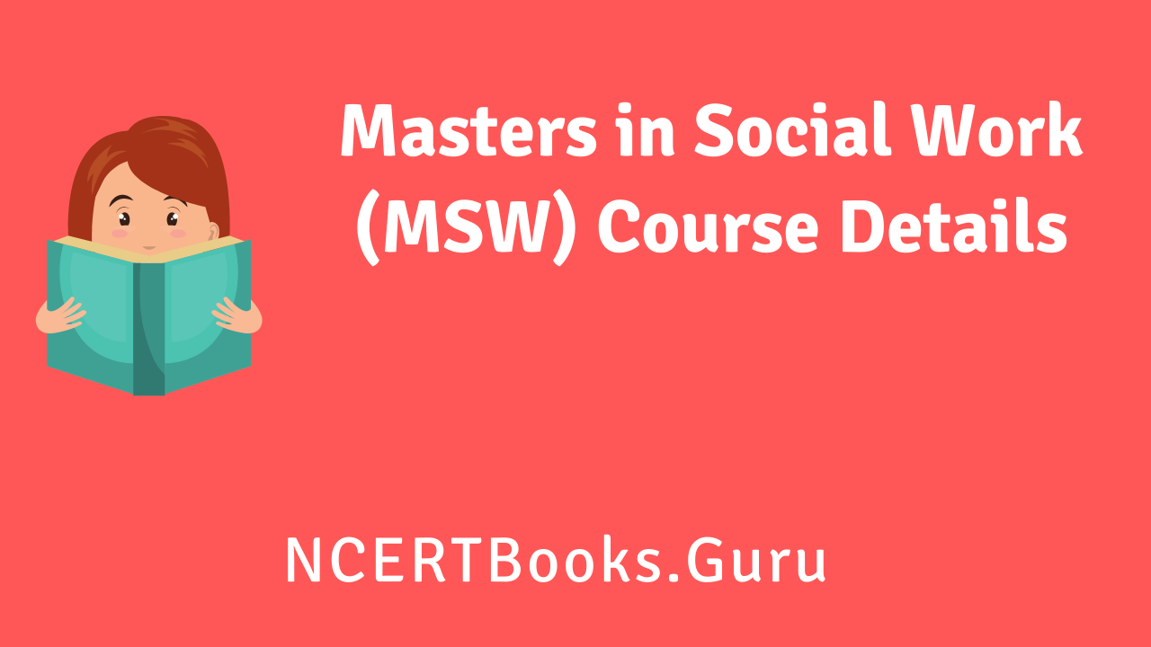 MSW Course Details