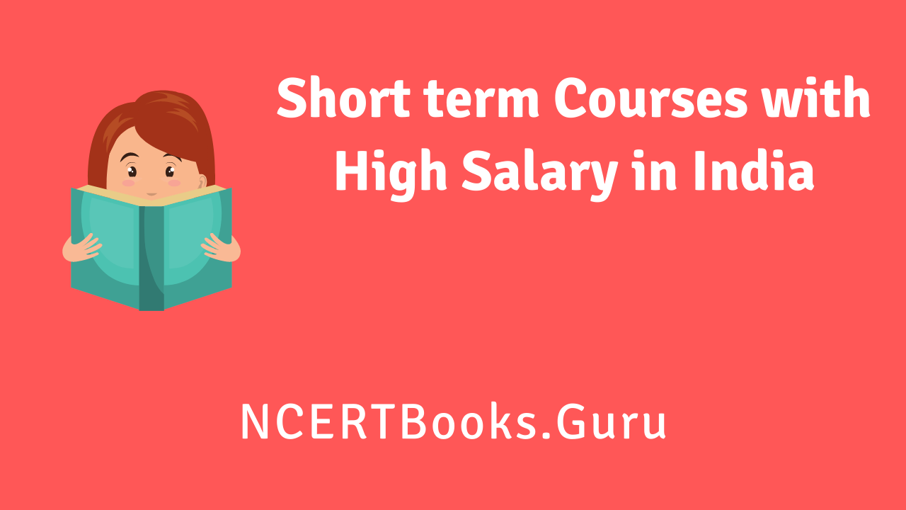 Short Term Courses With High Salary in India