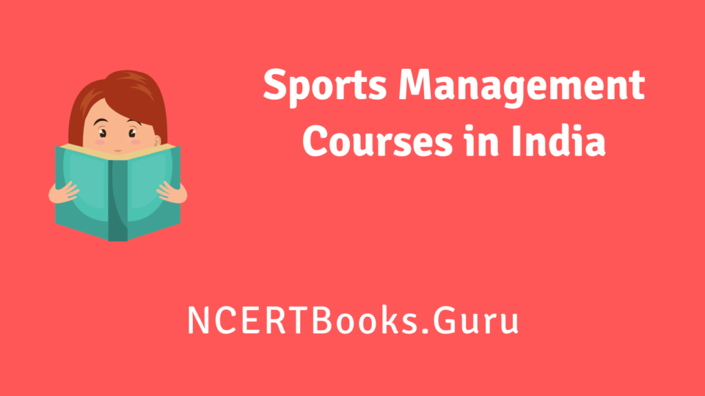 Sports Management Courses in India