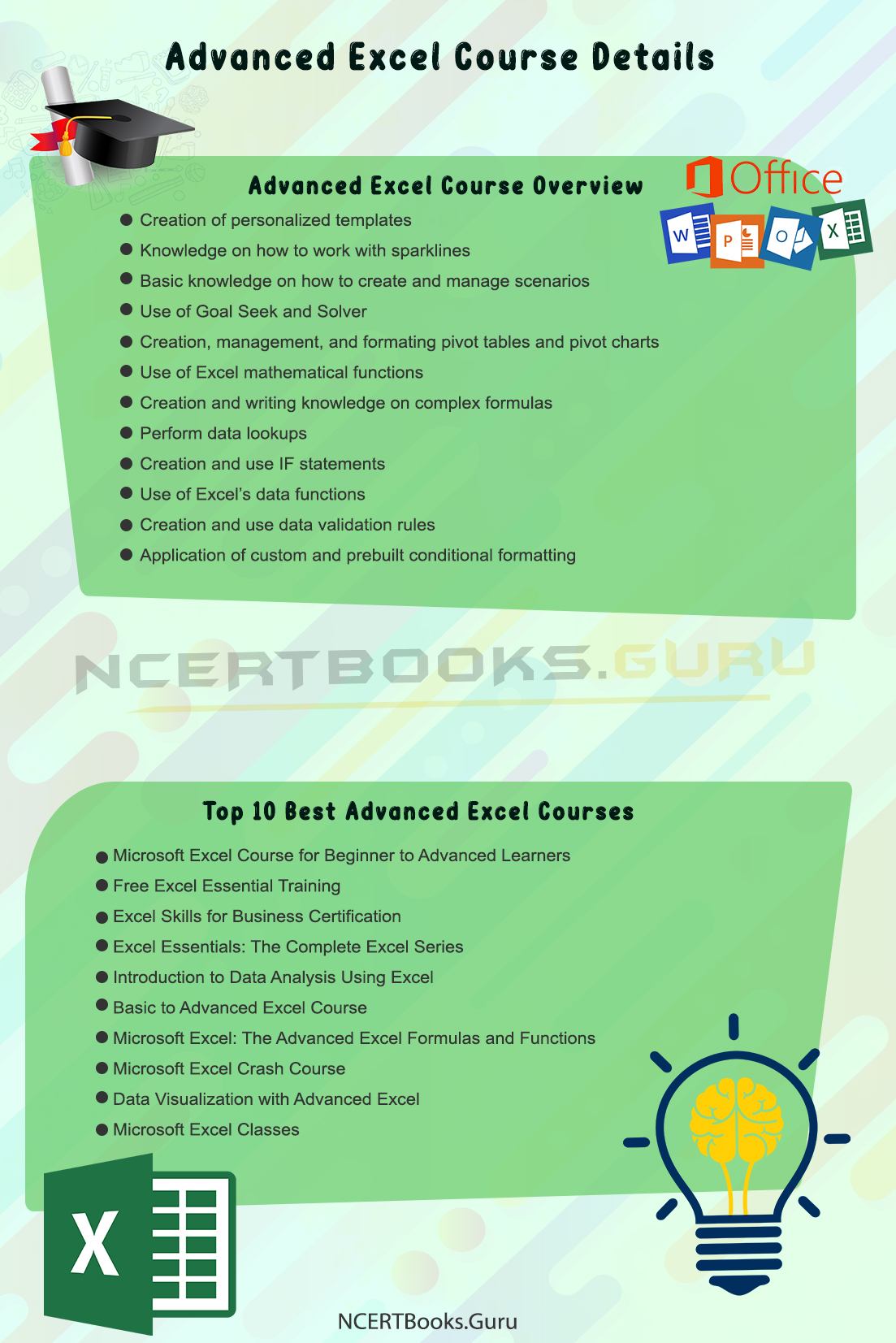 Advanced Excel Course Details