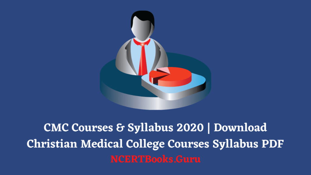 CMC Courses and Syllabus Christian Medical College Courses List