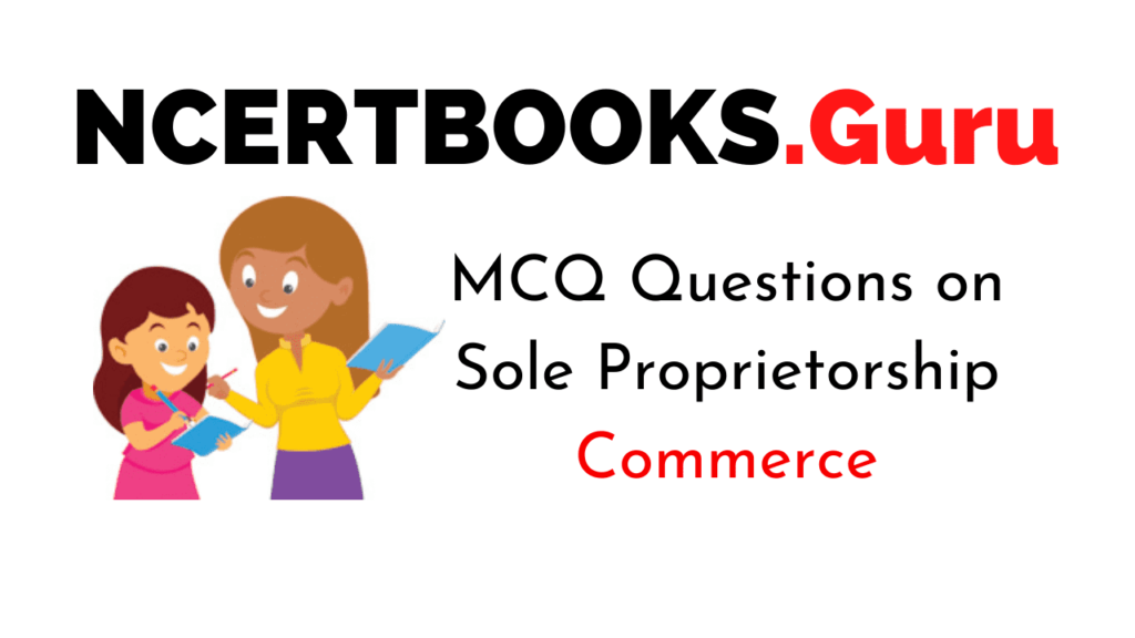 MCQ Questions on Sole Proprietorship
