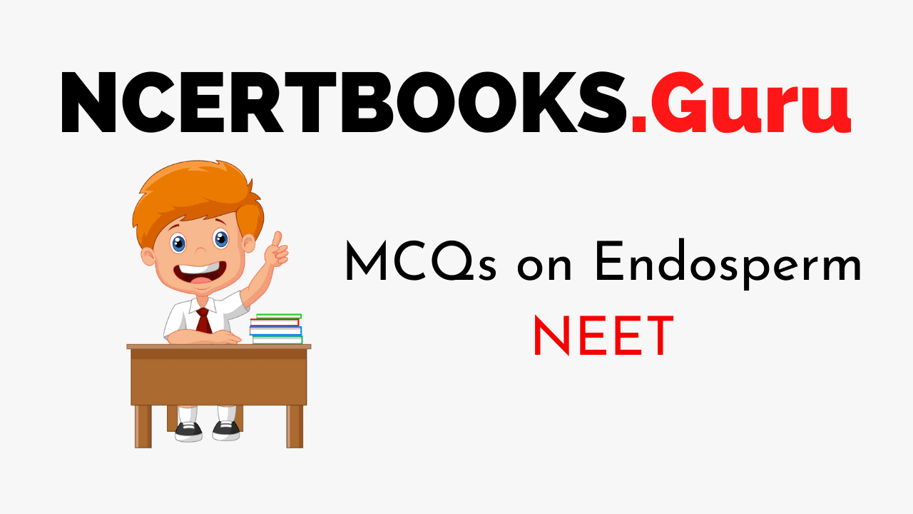 MCQs on Endosperm for NEET
