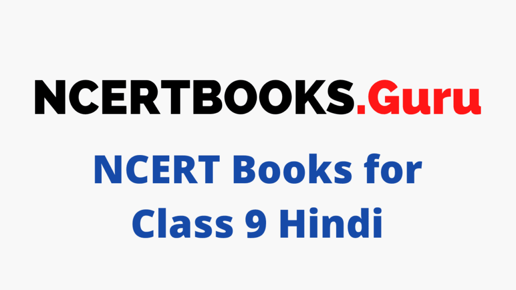 NCERT Books for Class 9 Hindi