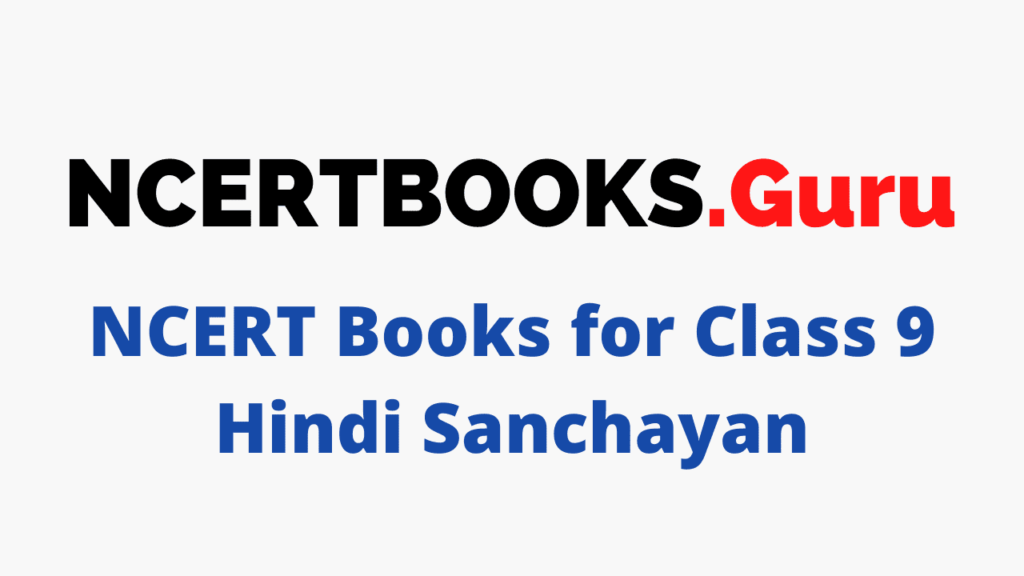 NCERT Books for Class 9 Hindi Sanchayan