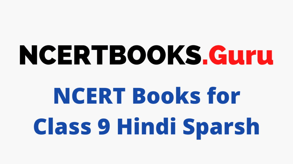 NCERT Books for Class 9 Hindi Sparsh