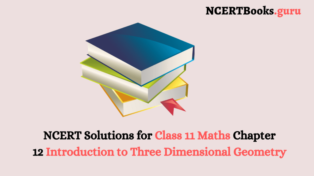 NCERT Solutions for Class 11 Maths Chapter 12