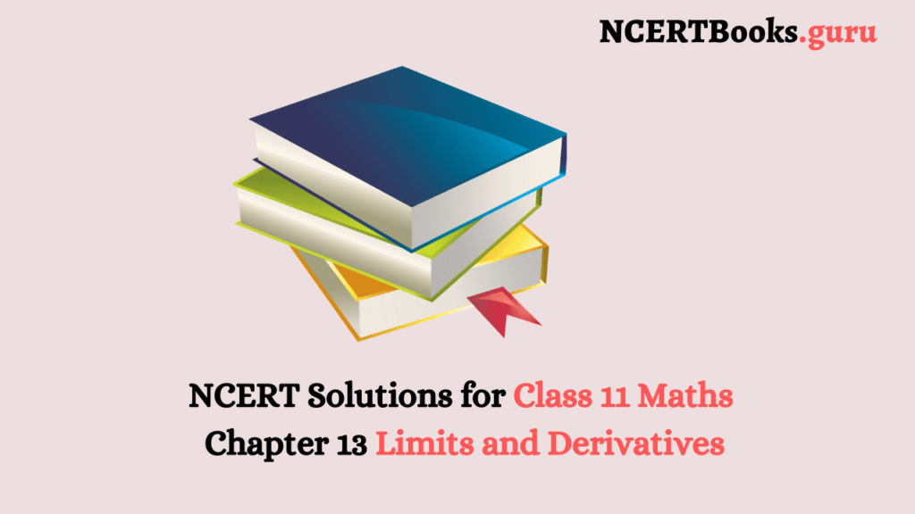 NCERT Solutions for Class 11 Maths Chapter 13