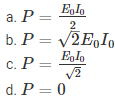 Alternating Current MCQs for NEET 2