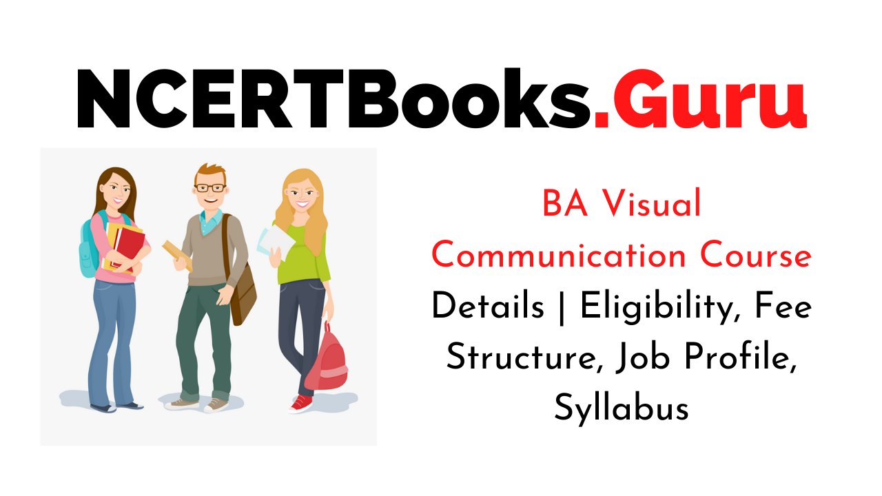 BA Visual Communication Course