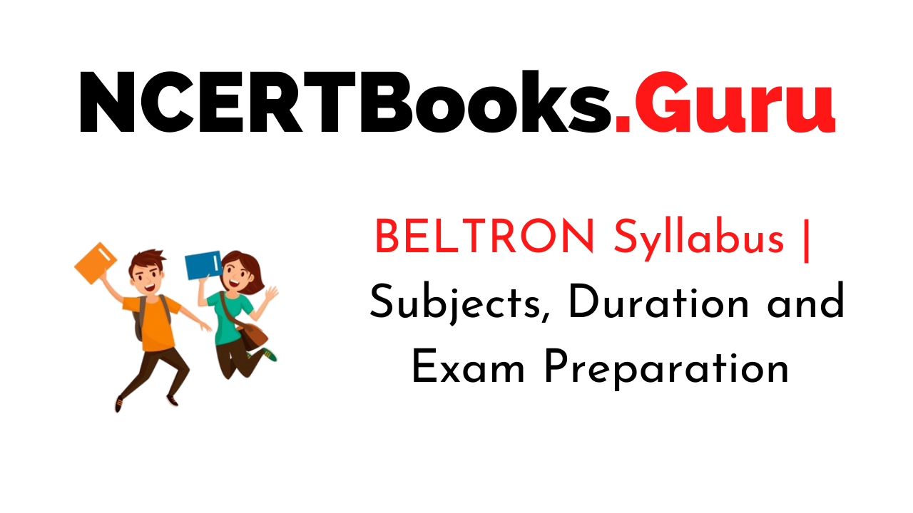 BELTRON Syllabus