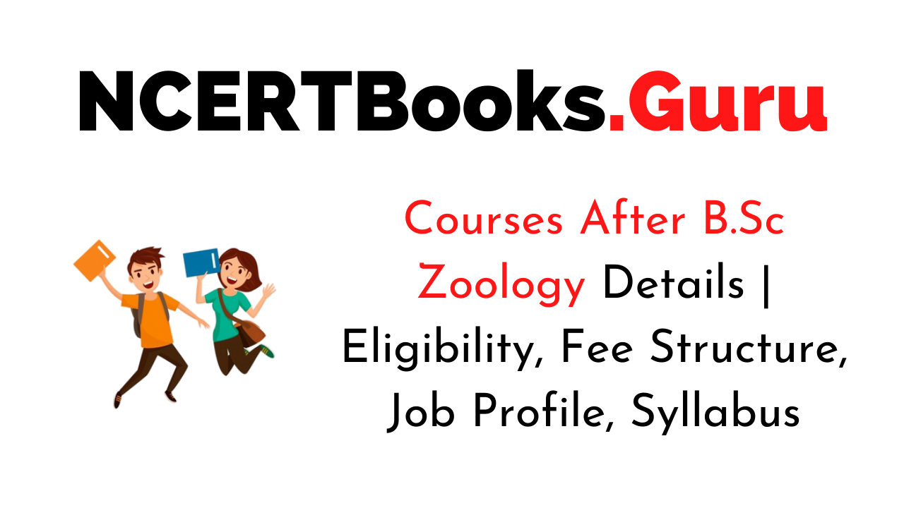 Courses After B.Sc Zoology