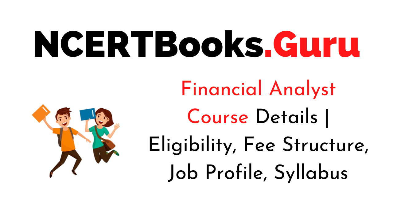 Financial Analyst Course Details