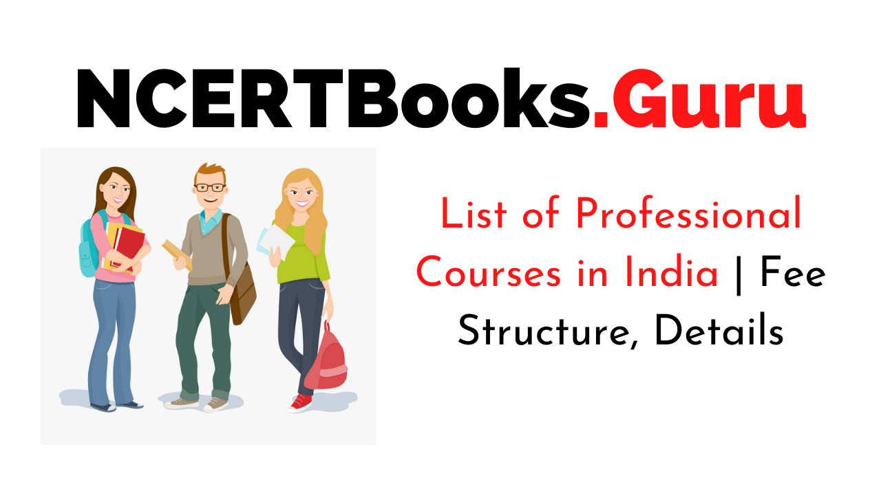List of Professional Courses in India