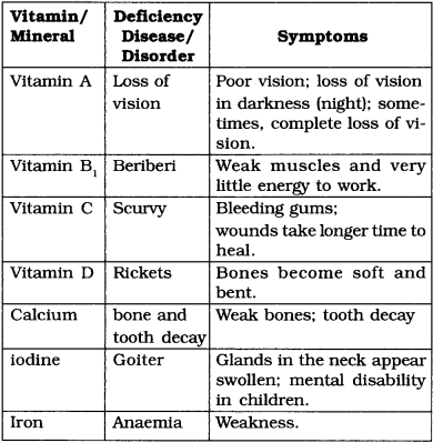 MCQ Questions for Class 6 Biology with Answers