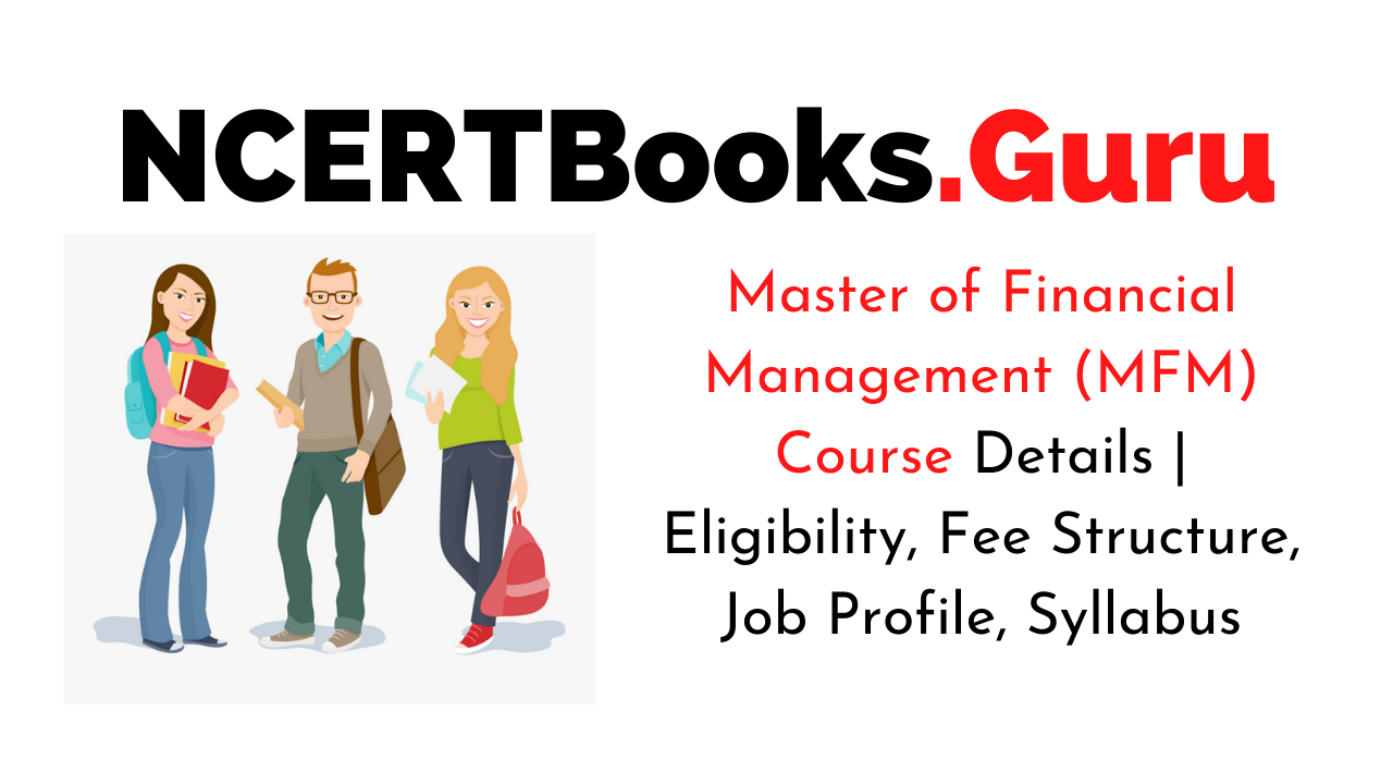 Master of Financial Management (MFM) Course