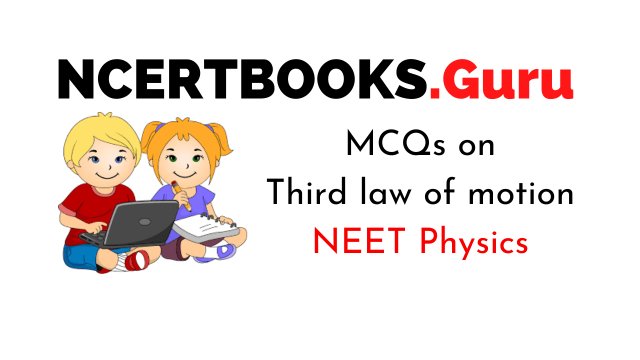 Third law of motion MCQs For NEET