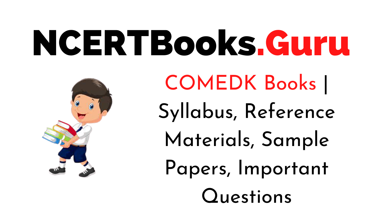 COMEDK Books