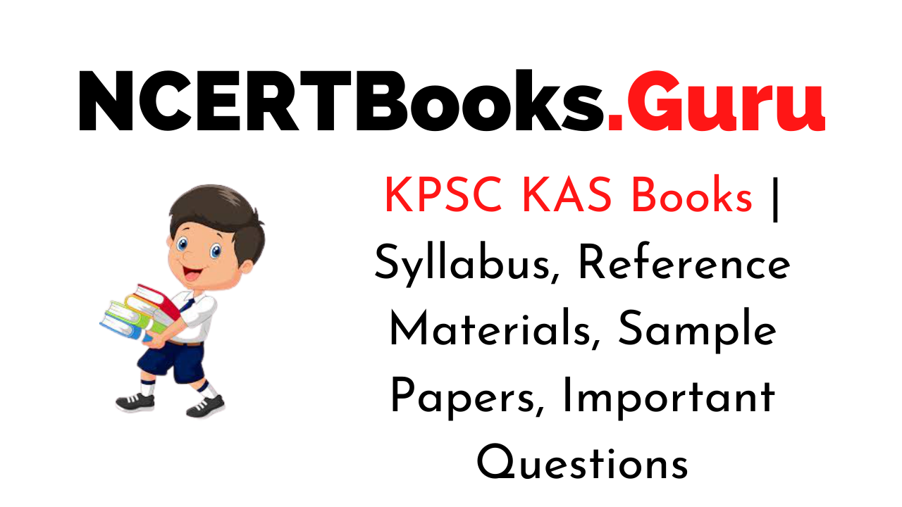 KPSC KAS Books