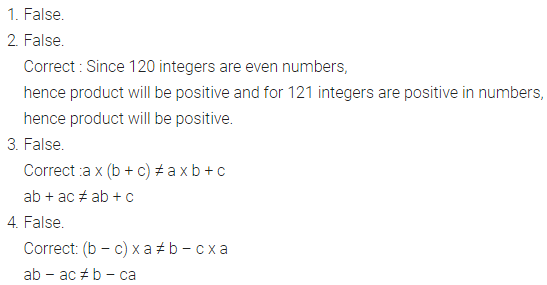 Selina Concise Mathematics Class 7 ICSE Solutions Chapter 1 Integers Ex 1A 12