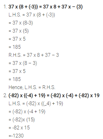 Selina Concise Mathematics Class 7 ICSE Solutions Chapter 1 Integers Ex 1A 3