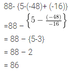 Selina Concise Mathematics Class 7 ICSE Solutions Chapter 1 Integers Ex 1C 33