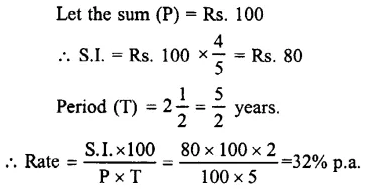 Selina Concise Mathematics Class 7 ICSE Solutions Chapter 10 Simple Interest 14