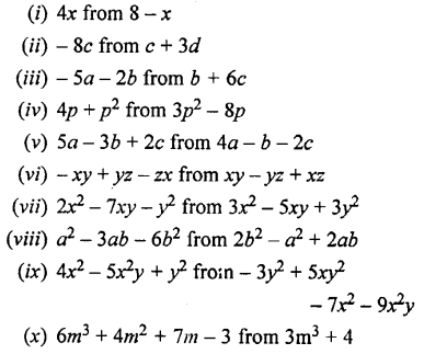 Selina Concise Mathematics Class 7 ICSE Solutions Chapter 11 Fundamental Concepts (Including Fundamental Operations) Ex 11B Q10