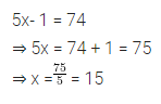 Selina Concise Mathematics Class 7 ICSE Solutions Chapter 12 Simple Linear Equations Ex 12A 13