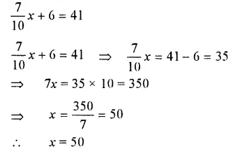 Selina Concise Mathematics Class 7 ICSE Solutions Chapter 12 Simple Linear Equations Ex 12A 32