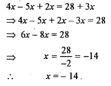 Selina Concise Mathematics Class 7 ICSE Solutions Chapter 12 Simple Linear Equations Ex 12B 39