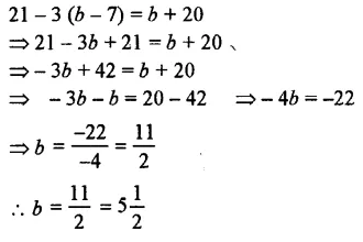 Selina Concise Mathematics Class 7 ICSE Solutions Chapter 12 Simple Linear Equations Ex 12B 52