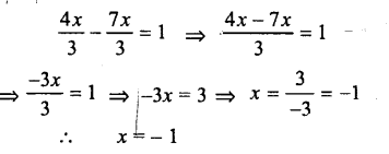 Selina Concise Mathematics Class 7 ICSE Solutions Chapter 12 Simple Linear Equations Ex 12C Q7