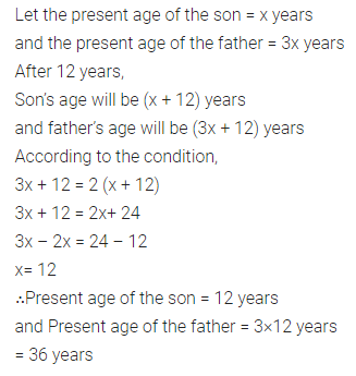 Selina Concise Mathematics Class 7 ICSE Solutions Chapter 12 Simple Linear Equations Ex 12D 102