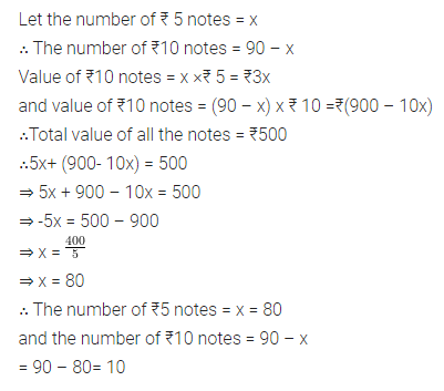 Selina Concise Mathematics Class 7 ICSE Solutions Chapter 12 Simple Linear Equations Ex 12D 103