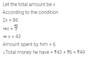 Selina Concise Mathematics Class 7 ICSE Solutions Chapter 12 Simple Linear Equations Ex 12D 95