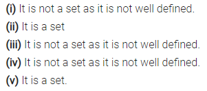 Selina Concise Mathematics Class 7 ICSE Solutions Chapter 13 Set Concepts Ex 13A 1