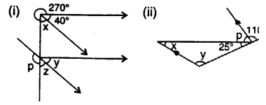 Selina Concise Mathematics Class 7 ICSE Solutions Chapter 14 Lines and Angles Ex 14B Q7