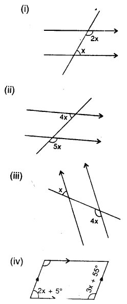 Selina Concise Mathematics Class 7 ICSE Solutions Chapter 14 Lines and Angles Ex 14B Q8