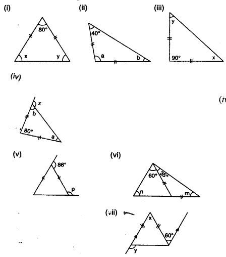 Selina Concise Mathematics Class 7 ICSE Solutions Chapter 15 Triangles Ex 15B Q1