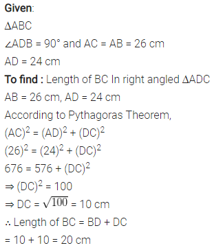 Selina Concise Mathematics Class 7 ICSE Solutions Chapter 16 Pythagoras Theorem 13