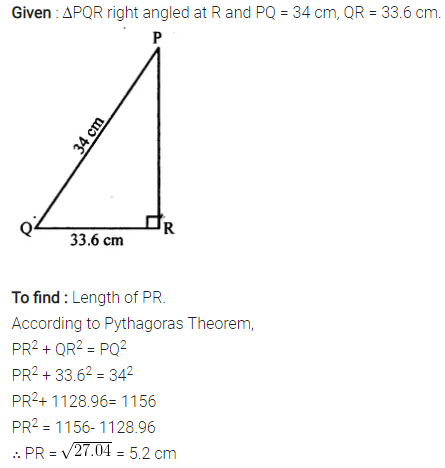 Selina Concise Mathematics Class 7 ICSE Solutions Chapter 16 Pythagoras Theorem 3